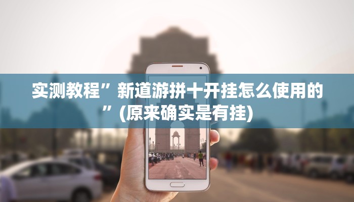 实测教程”新道游拼十开挂怎么使用的”(原来确实是有挂)