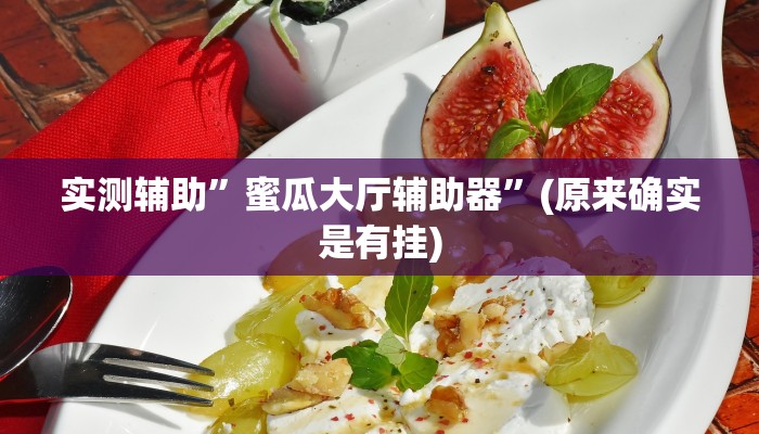 实测辅助”蜜瓜大厅辅助器”(原来确实是有挂)