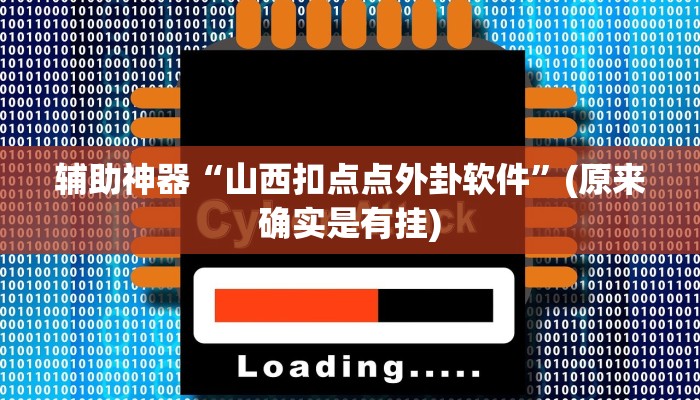 辅助神器“山西扣点点外卦软件”(原来确实是有挂)