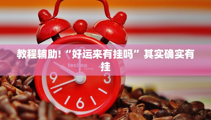 教程辅助!“好运来有挂吗”其实确实有挂