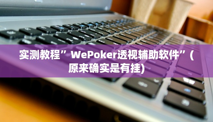 实测教程”WePoker透视辅助软件”(原来确实是有挂)