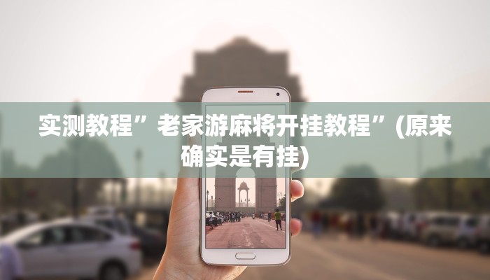 实测教程”老家游麻将开挂教程”(原来确实是有挂)