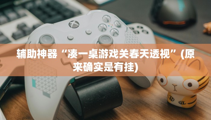 辅助神器“凑一桌游戏关春天透视”(原来确实是有挂)