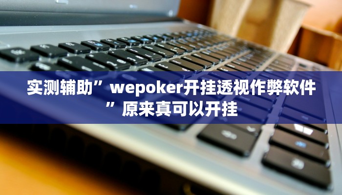 实测辅助”wepoker开挂透视作弊软件”原来真可以开挂
