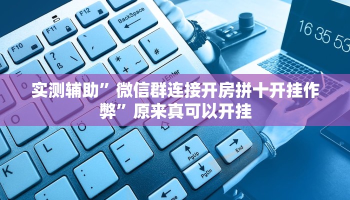 实测辅助”微信群连接开房拼十开挂作弊”原来真可以开挂